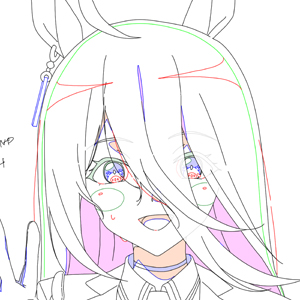 劇場版『ウマ娘 プリティーダービー 新時代の扉』原画シリーズ