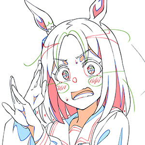 アニメ『ウマ娘 プリティーダービー ROAD TO THE TOP』原画シリーズ第1